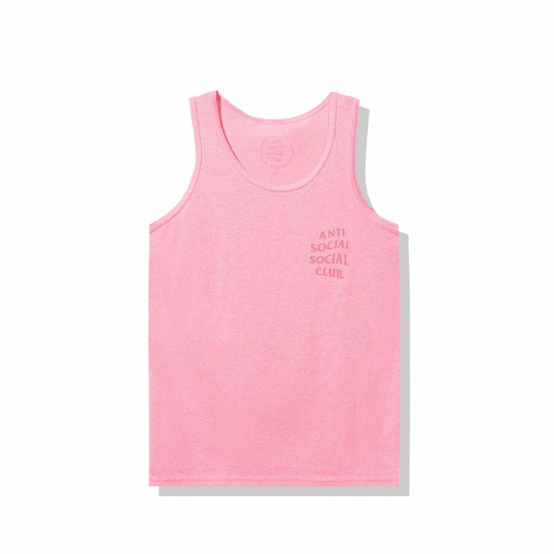 Anti Social Social Club Goodbye Summer Tank Tank Pink