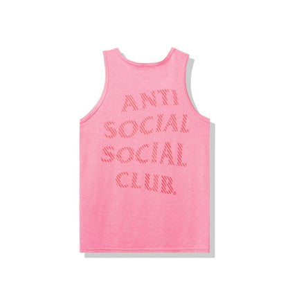 Anti Social Social Club Goodbye Summer Tank Tank Pink