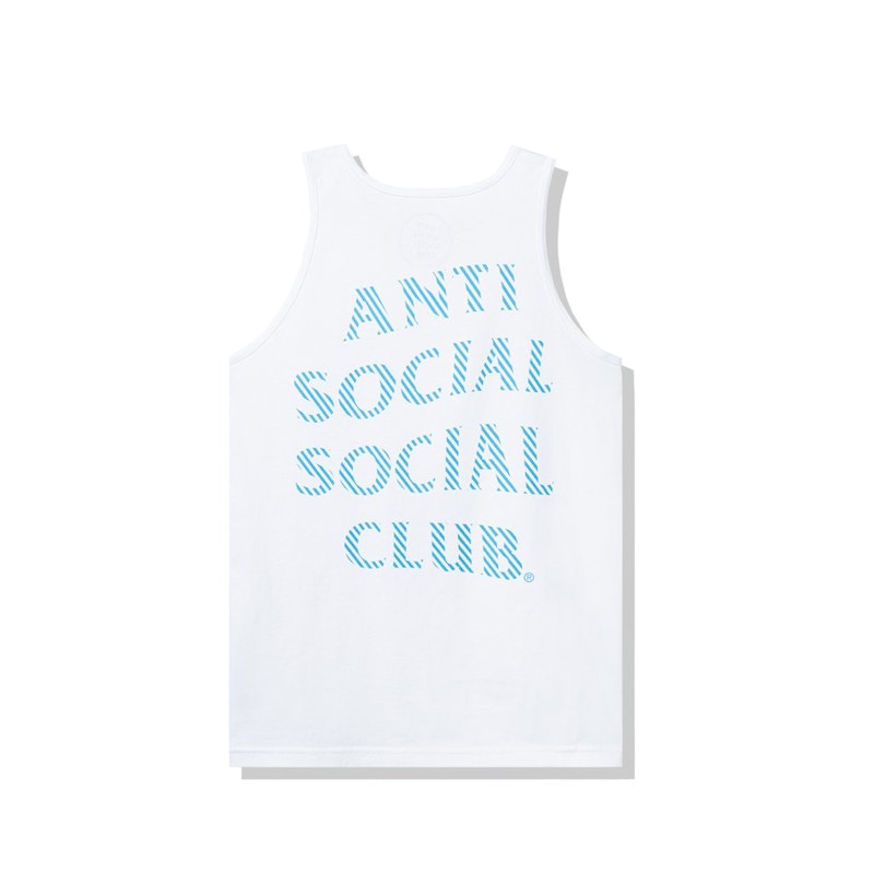 Anti Social Social Club Goodbye Summer Tank Tank White