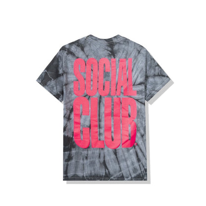Anti Social Social Club Heatwave Tee Black Tie Dye