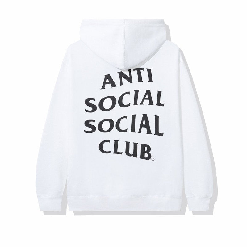 Anti Social Social Club Hello Goodbye Hoodie White