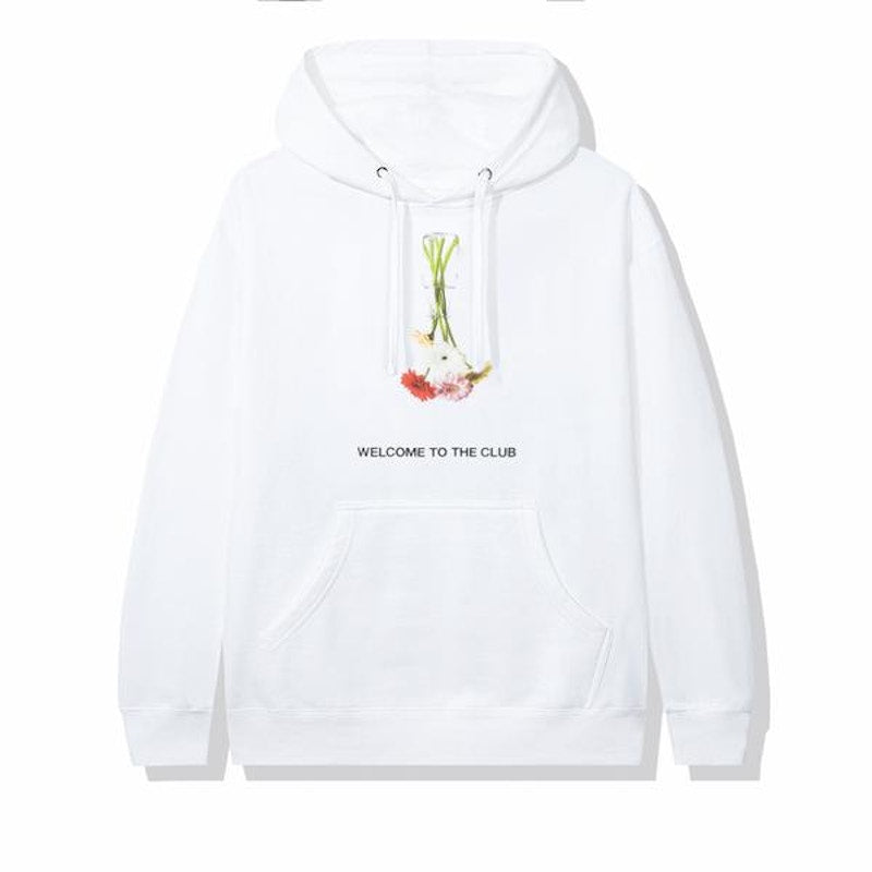 Anti Social Social Club Hello Goodbye Hoodie White