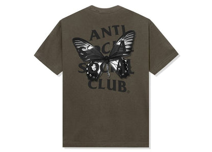 Anti Social Social Club Hidden Sky Tee Brown