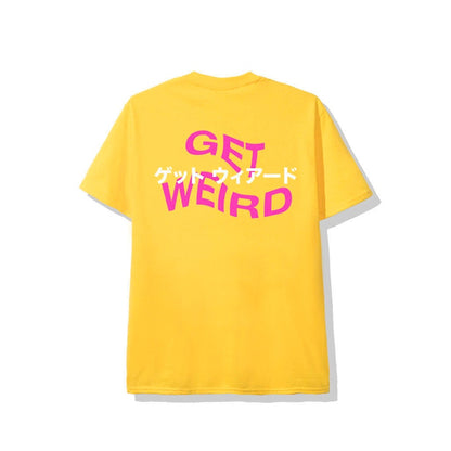 Anti Social Social Club Higibis Get Weird T-shirt Yellow