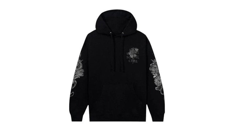 Anti Social Social Club Hokkaido 3M Reflective Hoodie Black