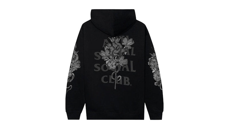 Anti Social Social Club Hokkaido 3M Reflective Hoodie Black