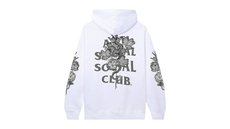 Anti Social Social Club Hokkaido 3M Reflective Hoodie White