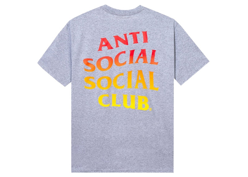 Anti Social Social Club Hot At First Tee Gray