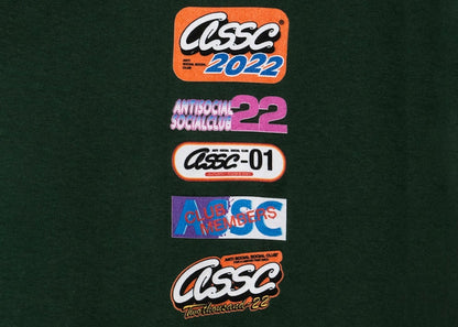 Anti Social Social Club Hot Nights Tee Forest