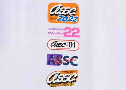 Anti Social Social Club Hot Nights Zip Hoodie White