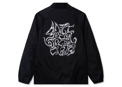 Anti Social Social Club I Get Into It Coach Jacket Black
