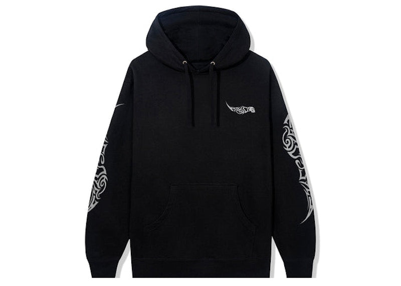 Anti Social Social Club I Get Into It Hoodie Black