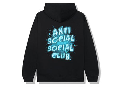 Anti Social Social Club I See Splash Hoodie Black/Blue