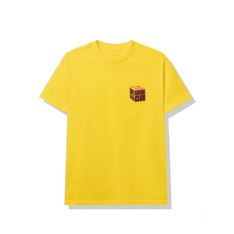 Anti Social Social Club I Wish I Was Wrong Tee Gold