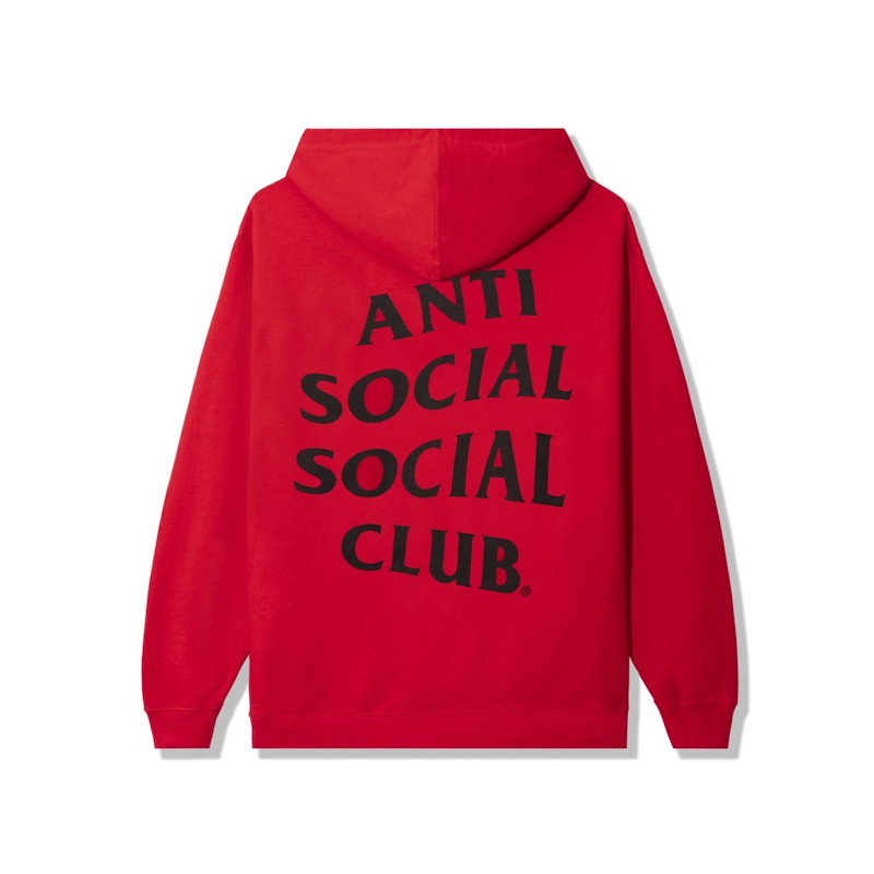 Anti Social Social Club IG Hoodie Red