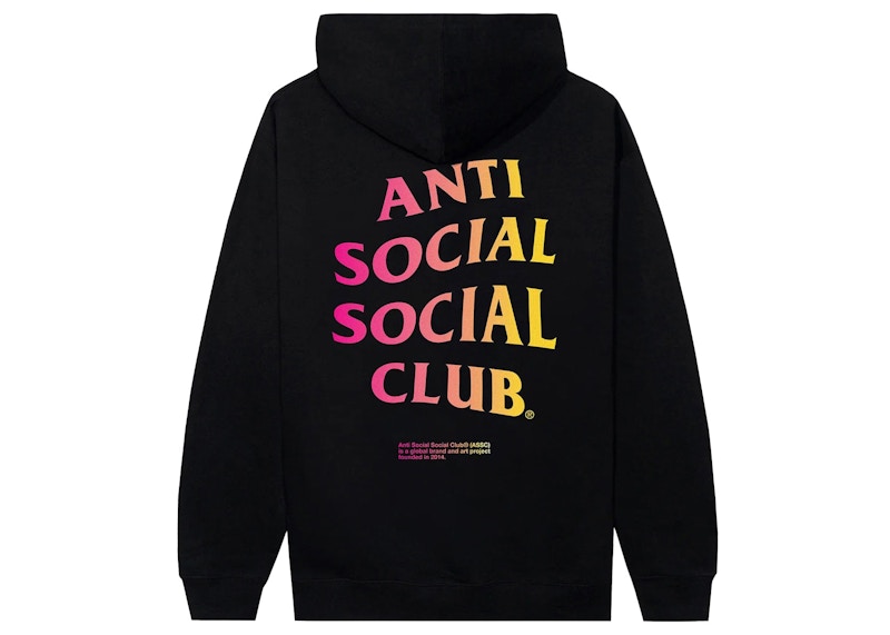 Anti Social Social Club Indoglo Hoodie Black