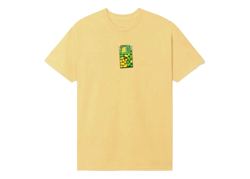 Anti Social Social Club It Never Fails Tee Yellow