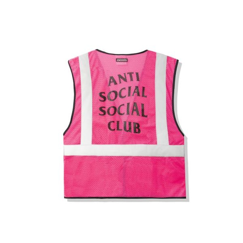 Anti Social Social Club Jackhammer Vest Pink