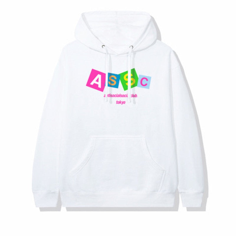 Anti Social Social Club (Japan Only) Angel Hair Hoodie White
