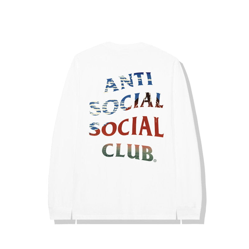 Anti Social Social Club (Japan Only) Ultra Light Long Sleeve Tee White
