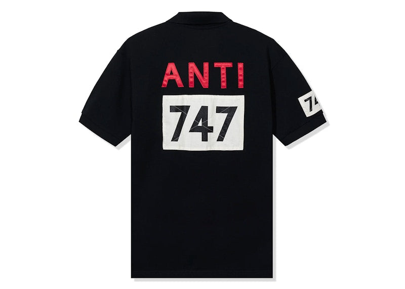 Anti Social Social Club Japan Polo Black