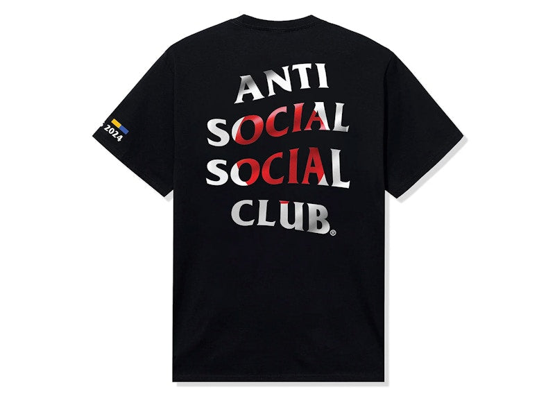 Anti Social Social Club Japan Tee Black
