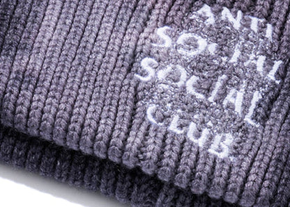 Anti Social Social Club Kaburosai Beanie Black