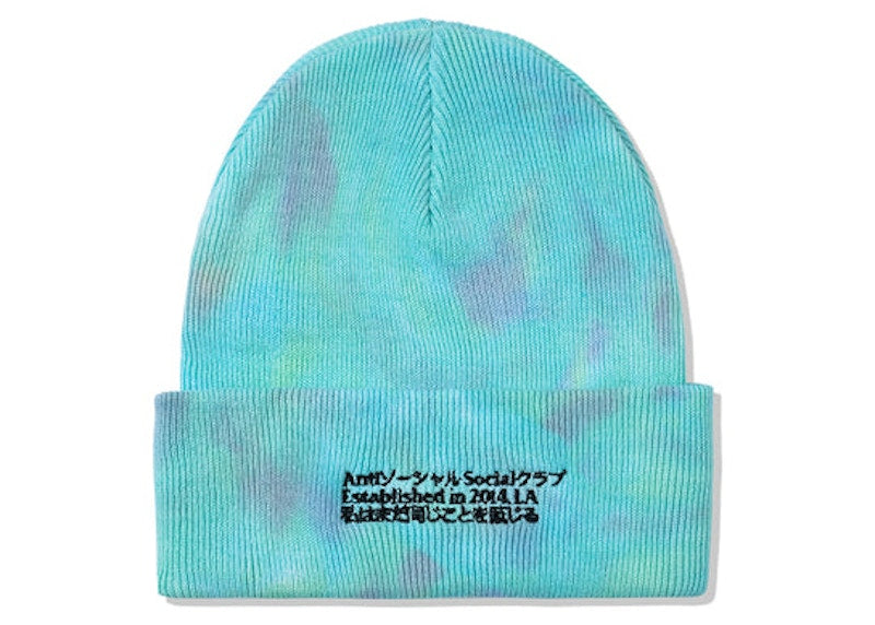 Anti Social Social Club Kaburosai Beanie Raspberry