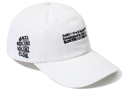 Anti Social Social Club Kaburosai Cap White