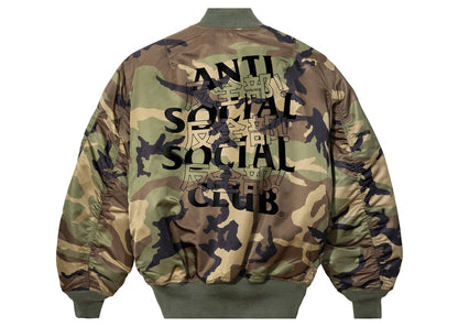 Anti Social Social Club Kaburosai Jacket Camo