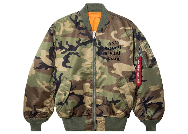 Anti Social Social Club Kaburosai Jacket Camo