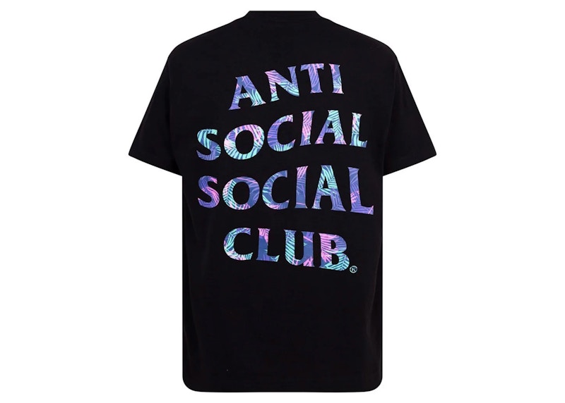 Anti Social Social Club Kiss The Wall (Members Only) Tee Black