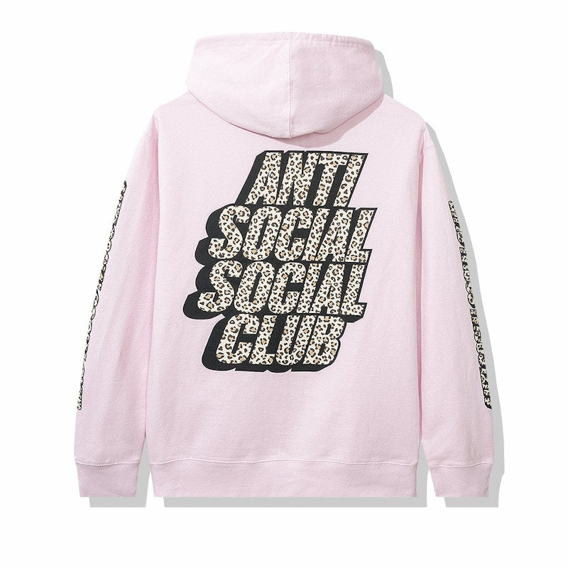 Anti Social Social Club Kitten Hoodie Pink