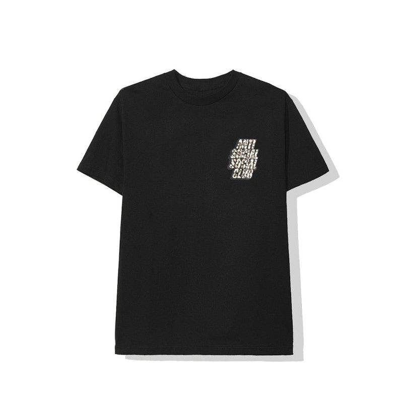 Anti Social Social Club Kitten Tee Black