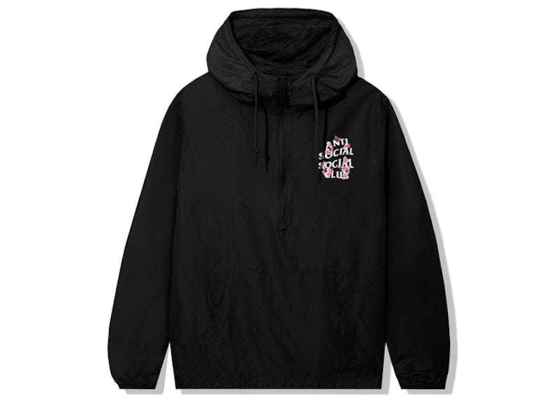 Anti Social Social Club Kkoch Anorak Black
