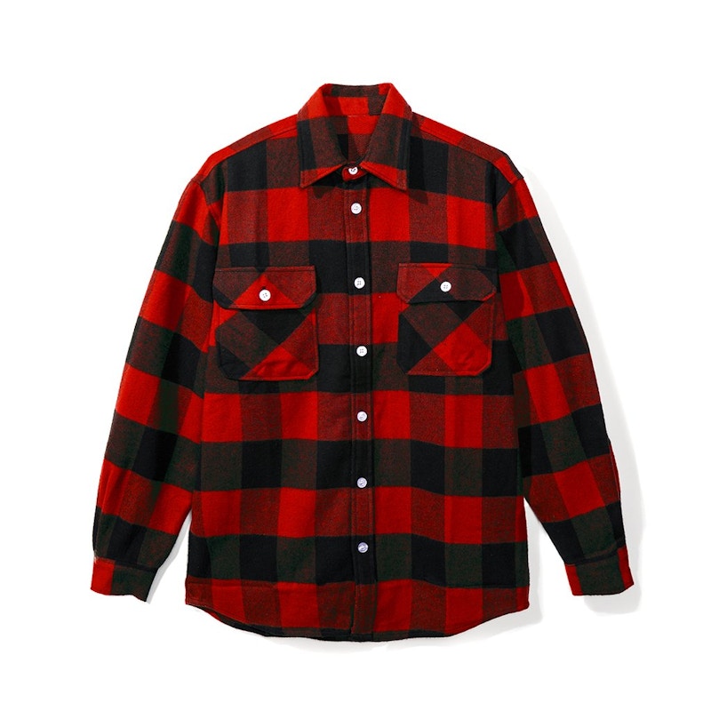 Anti Social Social Club Kkoch Flannel Black/Red
