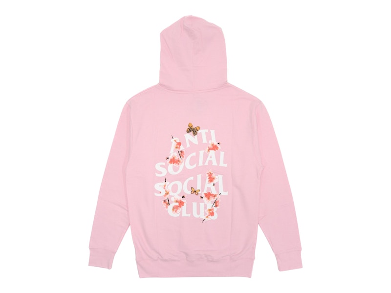 Anti Social Social Club Kkoch Hoodie Pink