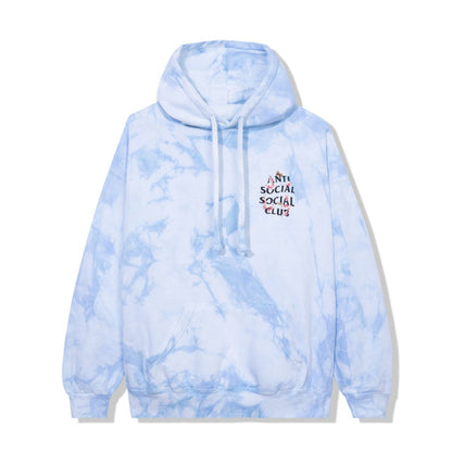 Anti Social Social Club Kkoch Never Dies Hoodie Blue Tie Dye