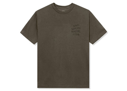 Anti Social Social Club Kkoch Tonal Tee Dusty Brown