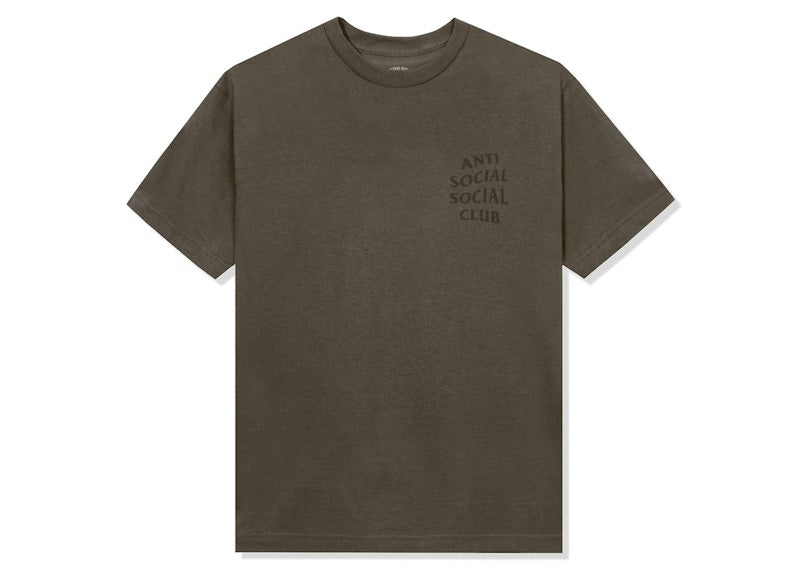 Anti Social Social Club Kkoch Tonal Tee Dusty Brown