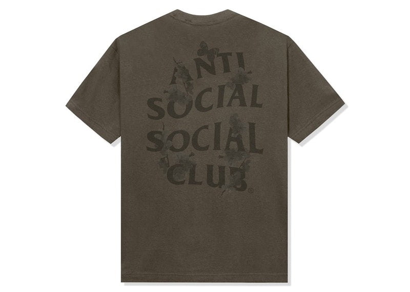 Anti Social Social Club Kkoch Tonal Tee Dusty Brown