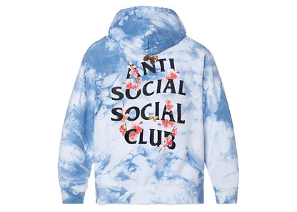 Anti Social Social Club Kkotch F&F Hoodie Crystal Blue