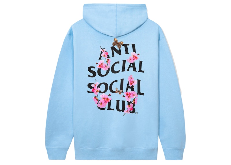 Anti Social Social Club Kkoch Hoodie Blue