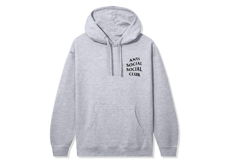 Anti Social Social Club Kkotch Hoodie Grey