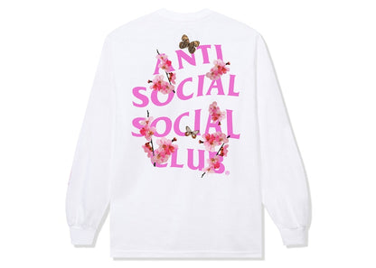 Anti Social Social Club Kkotch Long Sleeve White