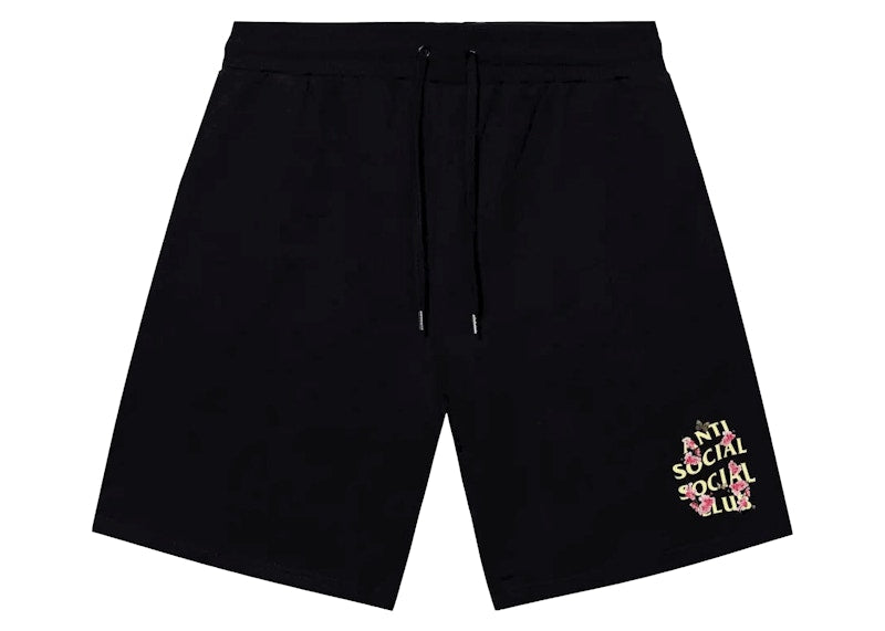 Anti Social Social Club Kkotch Premium Shorts Black