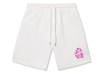 Anti Social Social Club Kkotch Premium Shorts Ecru