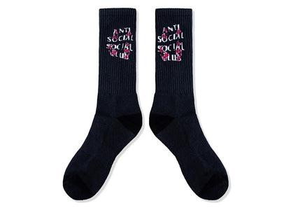 Anti Social Social Club Kkotch Socks Black