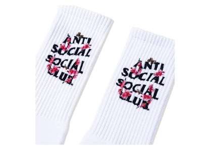 Anti Social Social Club Kkotch Socks White