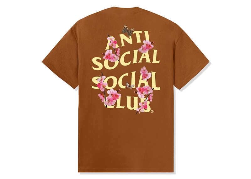 Anti Social Social Club Kkotch Tee Brown
